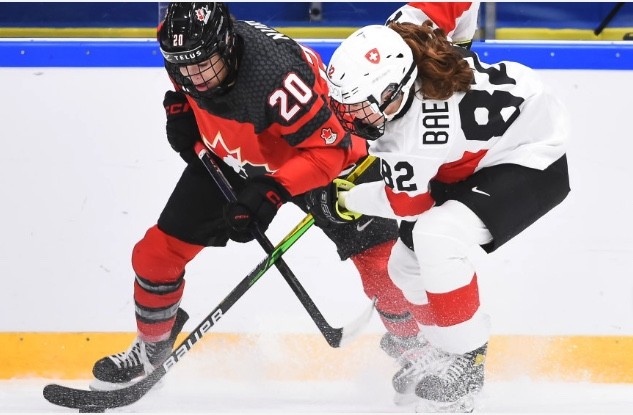 Suisse - Canada en entame des Mondiaux féminin