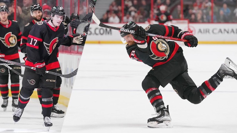 Ridly Greig marque son premier point en NHL sur un assist à Claude Giroux, son idole de jeunesse