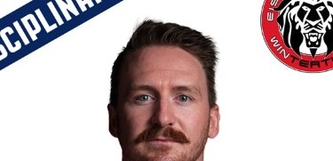 Deux matchs de suspension et une amende contre Mathew Wilkins