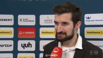 Luca Gianinazzi s'exprime après la défaite de Lugano à Rapperswil