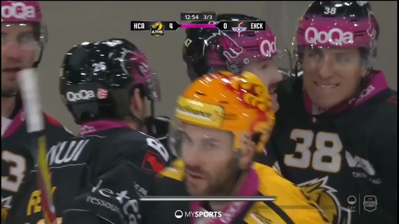 Résumé du match Ajoie vs Kloten