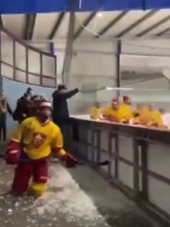 Une célébration un peu trop enthousiaste