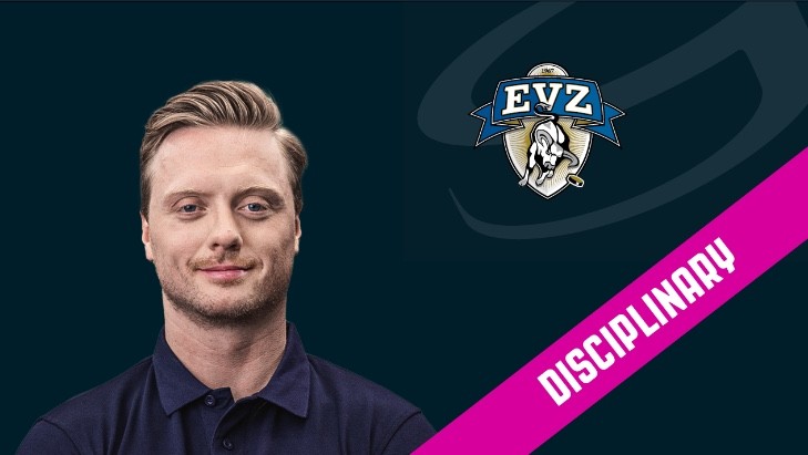 Rejet de l’opposition du EV Zoug dans le cas Carl Klingberg