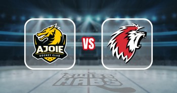 Les images du match Ajoie vs Lausanne