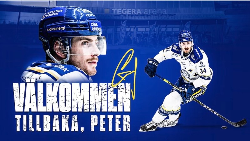 Peter Cehlárik signe un long contrat avec Leksands