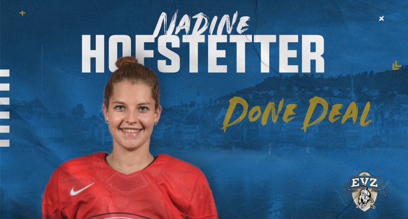 Nadine Hofstetter patinera pour Zoug