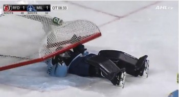 Un gardien qui en fait peut-être un peu trop dans sa célébration