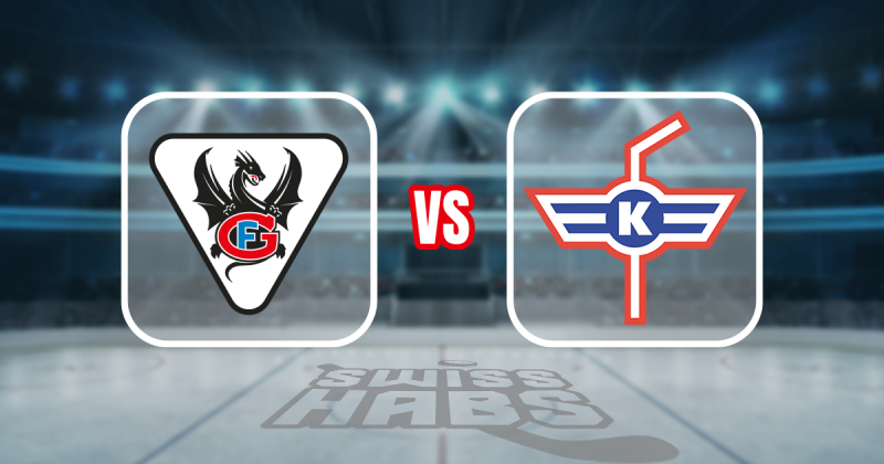 Formation des équipes et joueurs indisponibles pour le match Fribourg vs Kloten