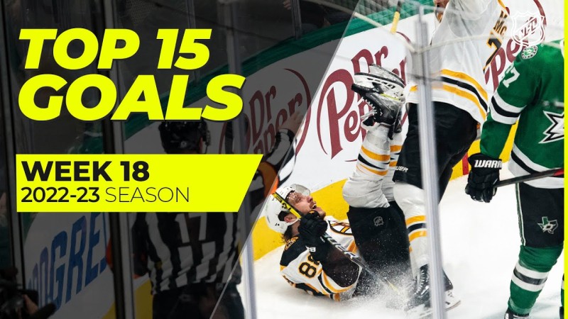 Top 15 des plus beaux buts de la semaine écoulée en NHL