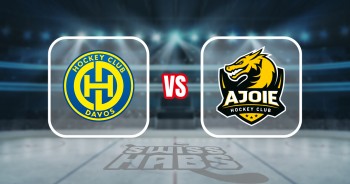 Formation des équipes et joueurs indisponibles pour le match Davos vs Ajoie