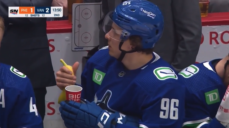 Un petit creux sur le banc pour Andrei Kuzmenko