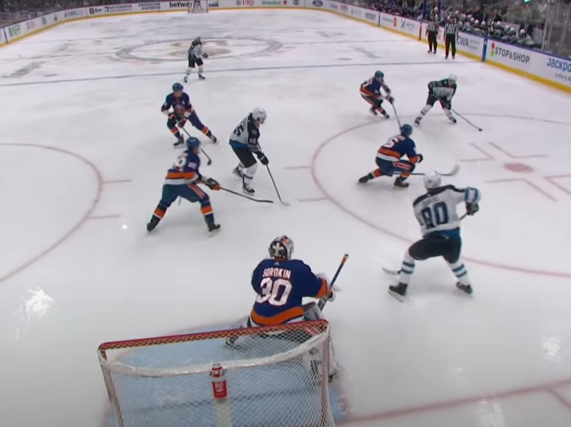 Un tir d'une rare puissance et précision pour Nikolaj Ehlers