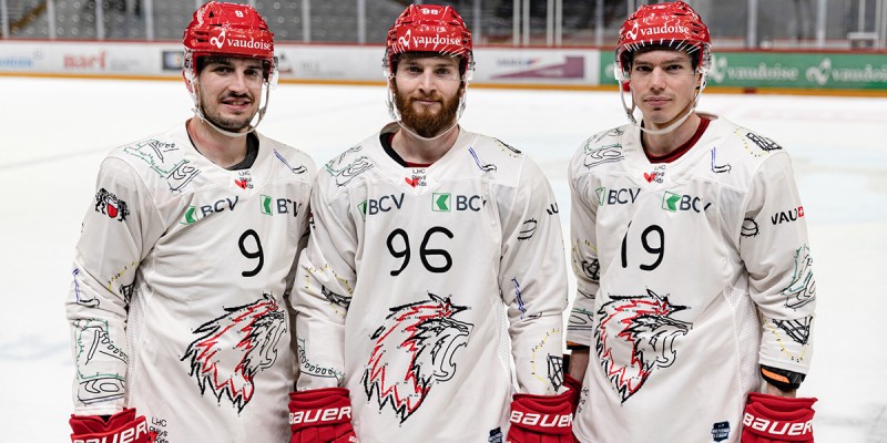Un maillot original pour le Lausanne HC