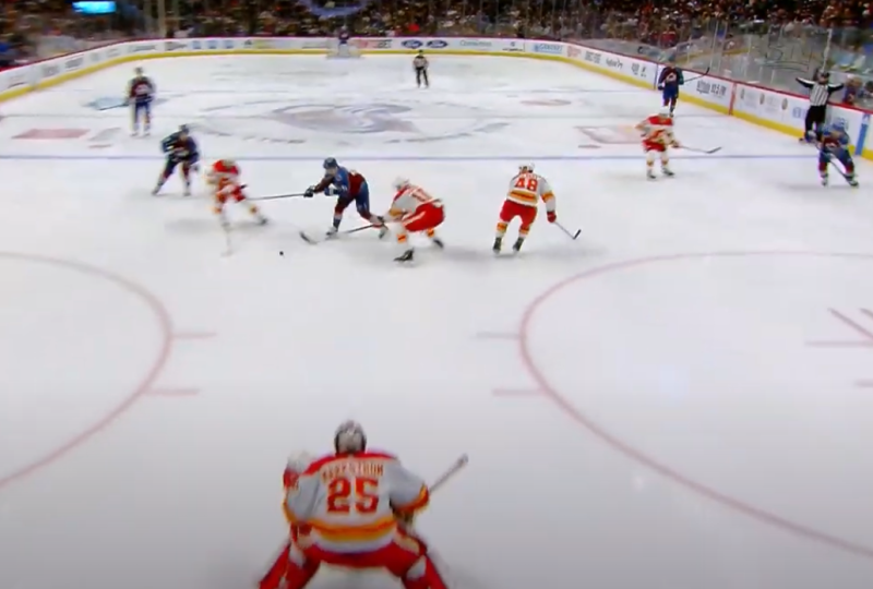 Denis Malgin s'offre une petite balade dans la défense adverse