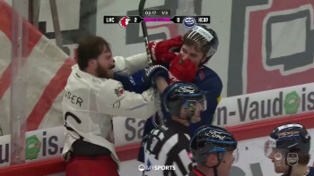 Les images de la victoire de Lausanne sur Ambri