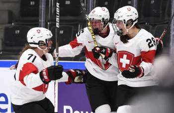 Joueuses sélectionnées en équipe de Suisse pour les Mondiaux au Canada