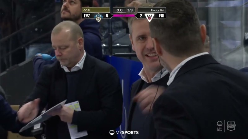 Les images du match Zoug vs Fribourg