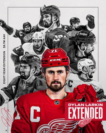 Un contrat de 70 millions pour Dylan Larkin