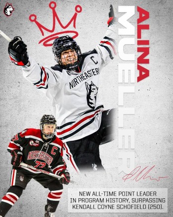 Alina Mueller signe un record de club