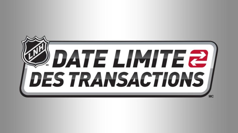 Suite et fin de la période des transactions en NHL aujourd'hui
