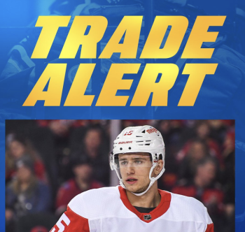 Jakub Vrana quitte les Red Wings