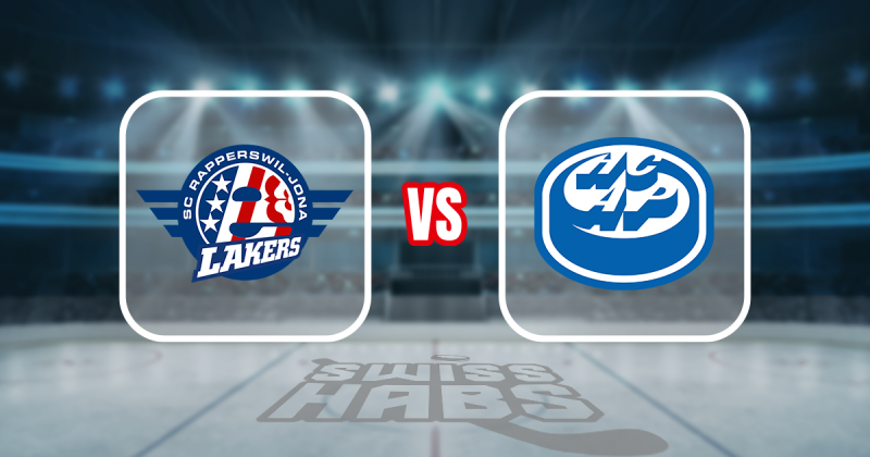 Formation des équipes et joueurs indisponibles pour le match Rapperswil vs Ambri