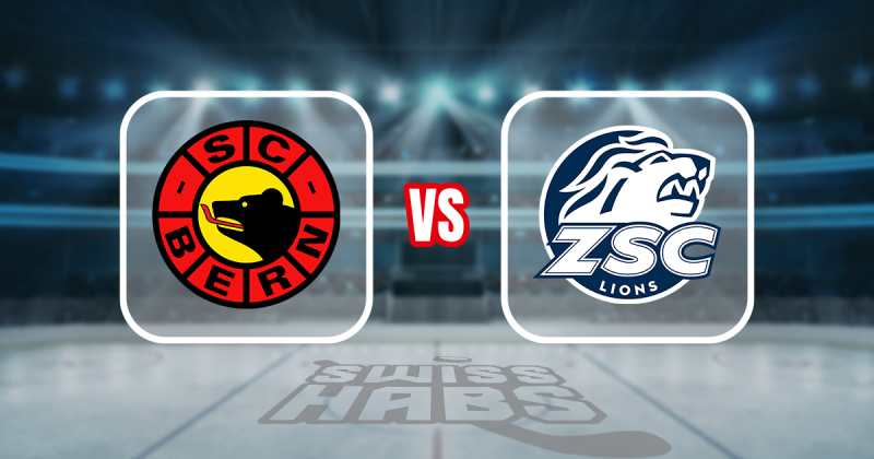 Formation des équipes et joueurs indisponibles pour le match Berne vs ZSC Lions