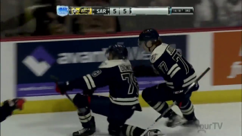 Rodwin Dionicio erzielt seinen ersten Hattrick in der OHL, muss sich aber geschlagen geben, ein Erfolg für Léo Brailard