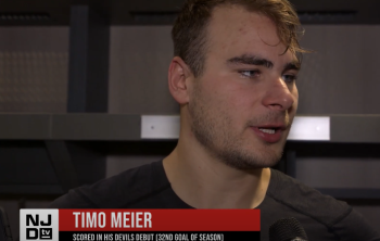 Timo Meier livre ses impressions après cette première réussie