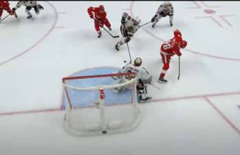 Un bien joli but des Red Wings