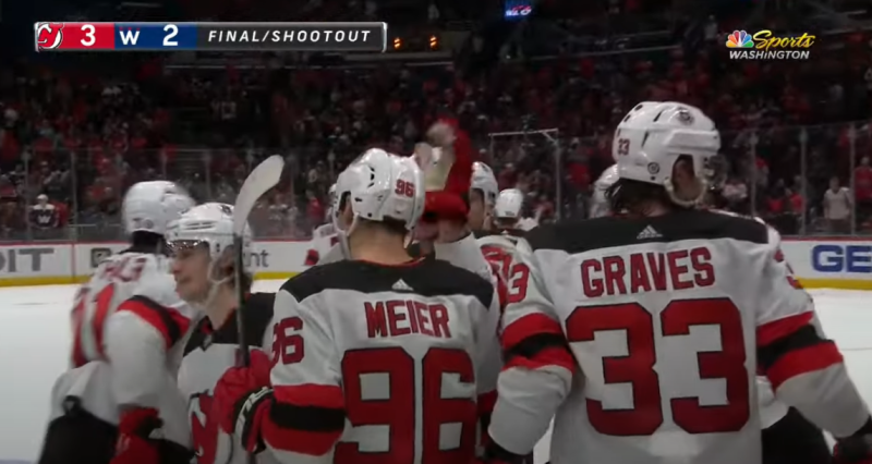 Timo Meier et Akira Schmid offrent la victoire aux Devils