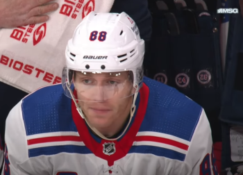 Patrick Kane marque son premier avec les Rangers