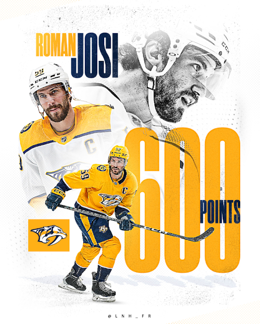 Deux belles marques atteintes par Roman Josi