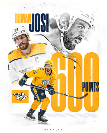 Deux belles marques atteintes par Roman Josi