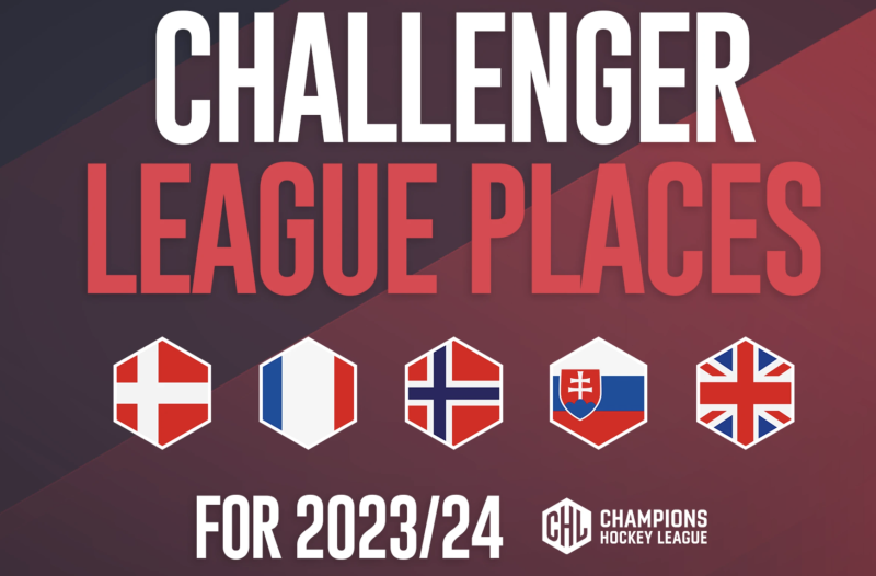 Les équipes qualifiées en Champions Hockey League jusqu'ici et les pays invités