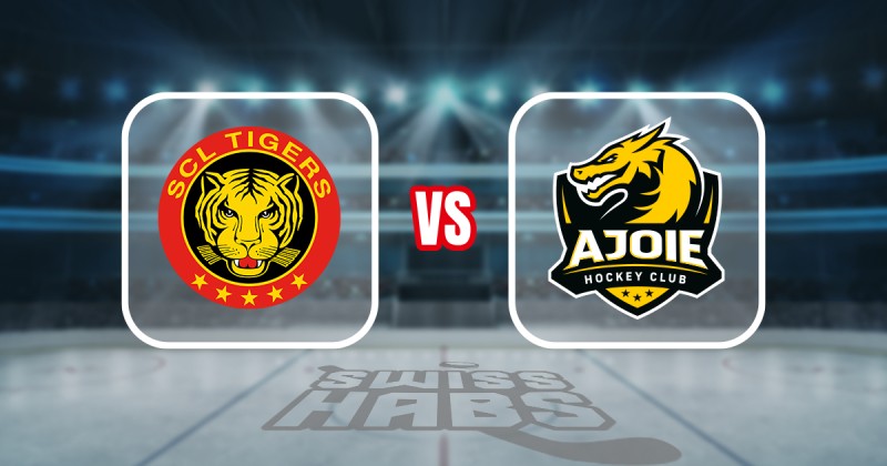 Formation des équipes et joueurs indisponibles pour le match Langnau vs Ajoie