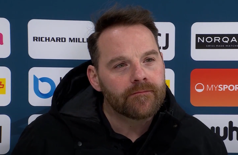 Julien Vauclair: "Je n'ai rien à reprocher à l'équipe"