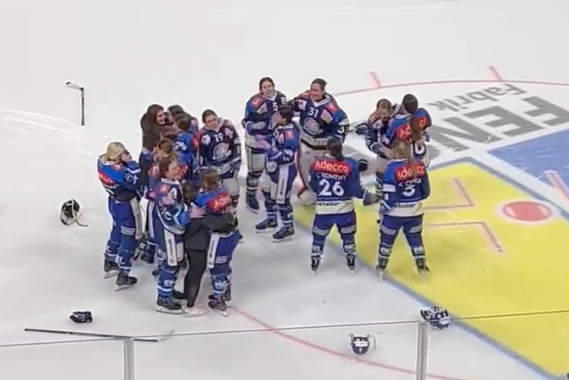 L'équipe féminine des ZSC Lions est championne suisse 2023