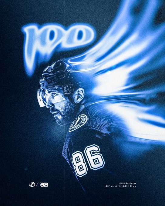 Plus de saisons avec au moins 100 points parmi les joueurs actifs en NHL