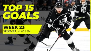 Top 15 des plus beaux buts de la semaine écoulée en NHL
