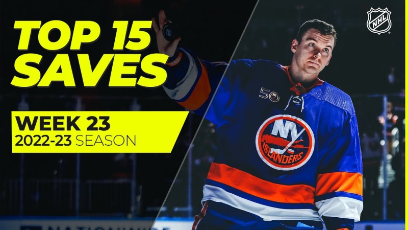 Top 15 des plus beaux arrêts de la semaine écoulée en NHL