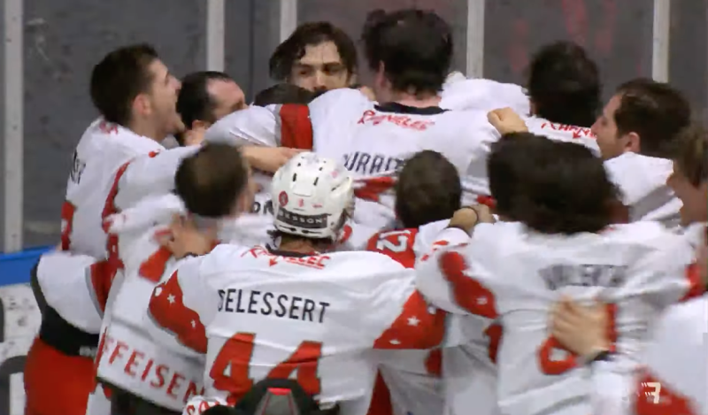 Martigny est champion de MyHockey League !