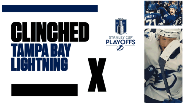 Le Lightning se qualifie pour les play-offs pour la sixième fois d'affilée