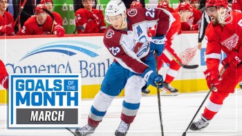 Les plus beaux buts du mois passé en NHL