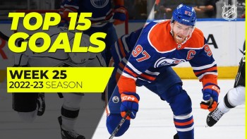 Top 15 des plus beaux buts de la semaine écoulée en NHL
