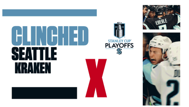 Le Kraken décroche sa première participation aux séries éliminatoires de la Coupe Stanley dès leur deuxième saison