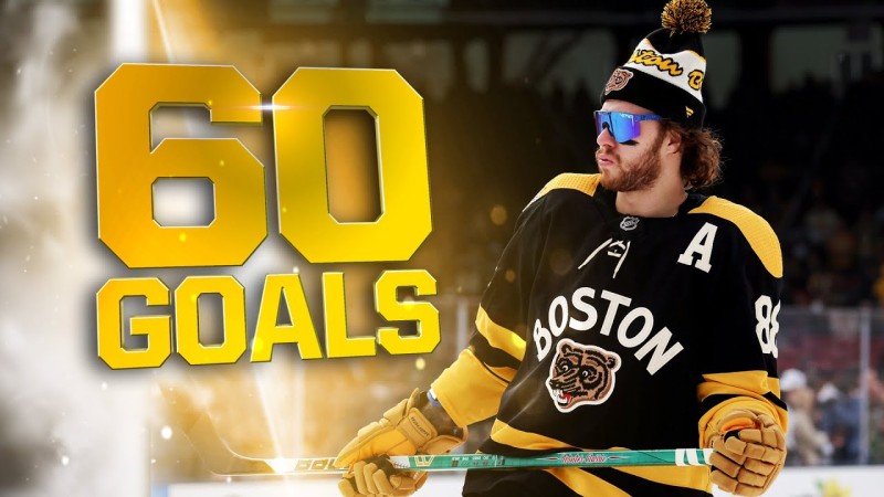 Les 60 buts de Pastrnak 80 matchs