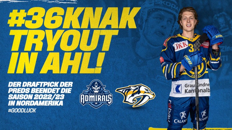 Simon Knak va faire un test outre-Atlantique