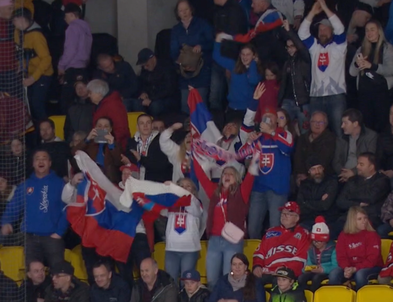 La Suisse s'incline à nouveau face à la Slovaquie