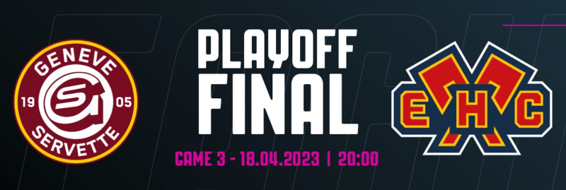 Formation des équipes et joueurs indisponibles pour l'acte III entre Genève et Bienne